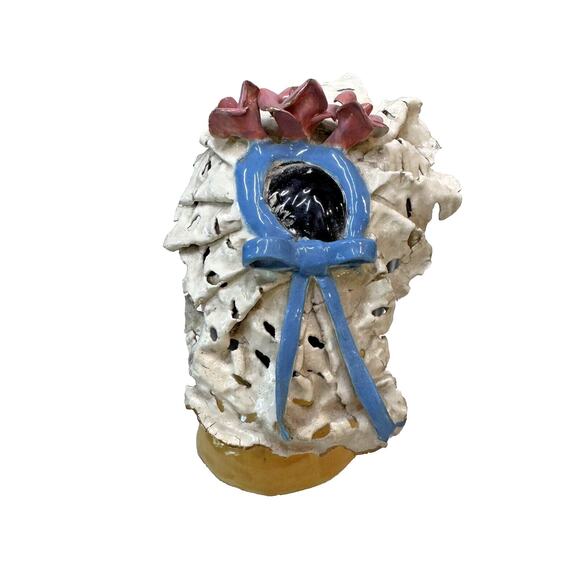 Vintage 50s 60s Glamorous Showgirl Lady Head Decor Porcelain Pin Up *Read - Picture 5 of 8